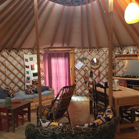 La Yourte Campismo de Luxo